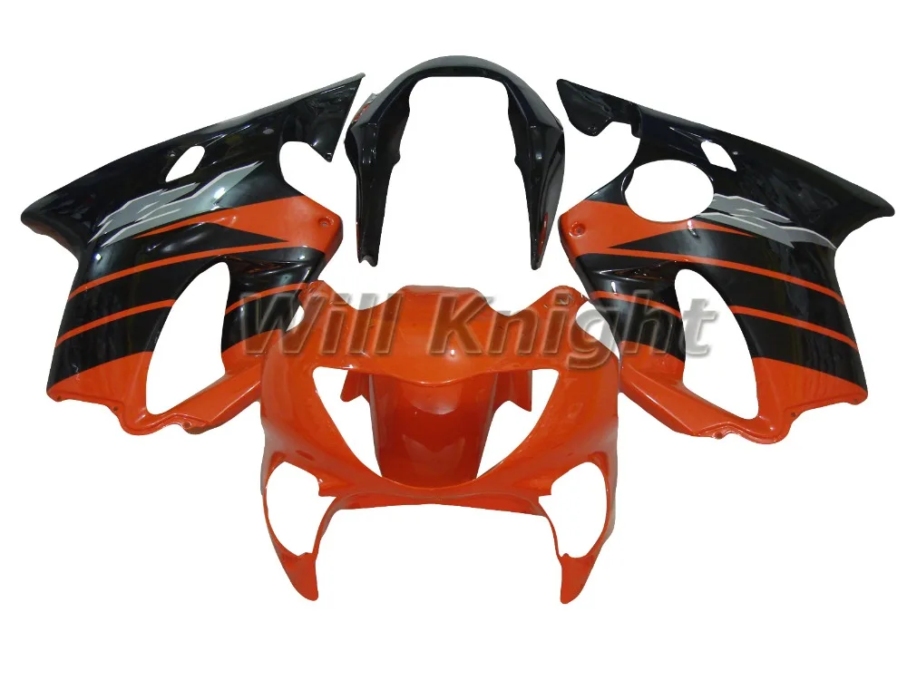 

Intelligent Library 100% Fit ABS Fairing Kit For HONDA CBR600 F4 1999 2000 Orange Black
