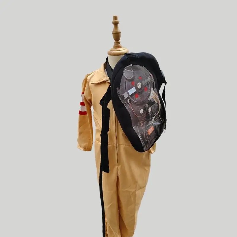 أزياء الهالوين Ghosusters orm للأطفال والكبار التأثيرية مع مسدس كوانتوم باج ملابس أداء تقليدية للرجال...