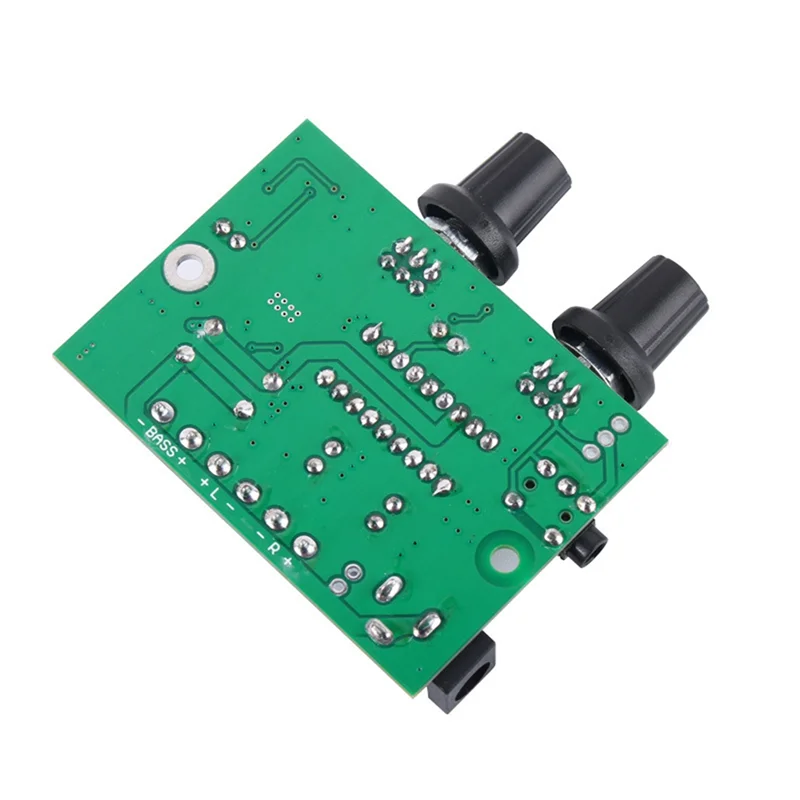 

Reliable-2.1 Channel Class D Hifi Power Amplifier Board 25W+6W+6W Sound Amp Volume Control For Speaker Subwoofer Home Theater,2.