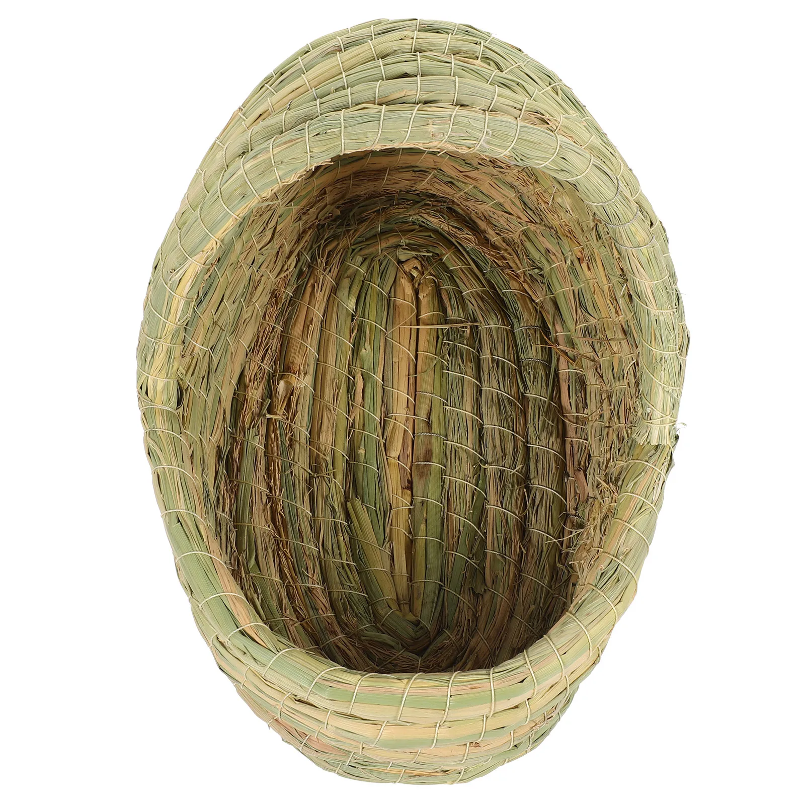 

Straw Woven Chicken Nesting Box Coop Bed Laying Accessories Slipper Design Easy Clean Natural Material Comfortable for Chicken