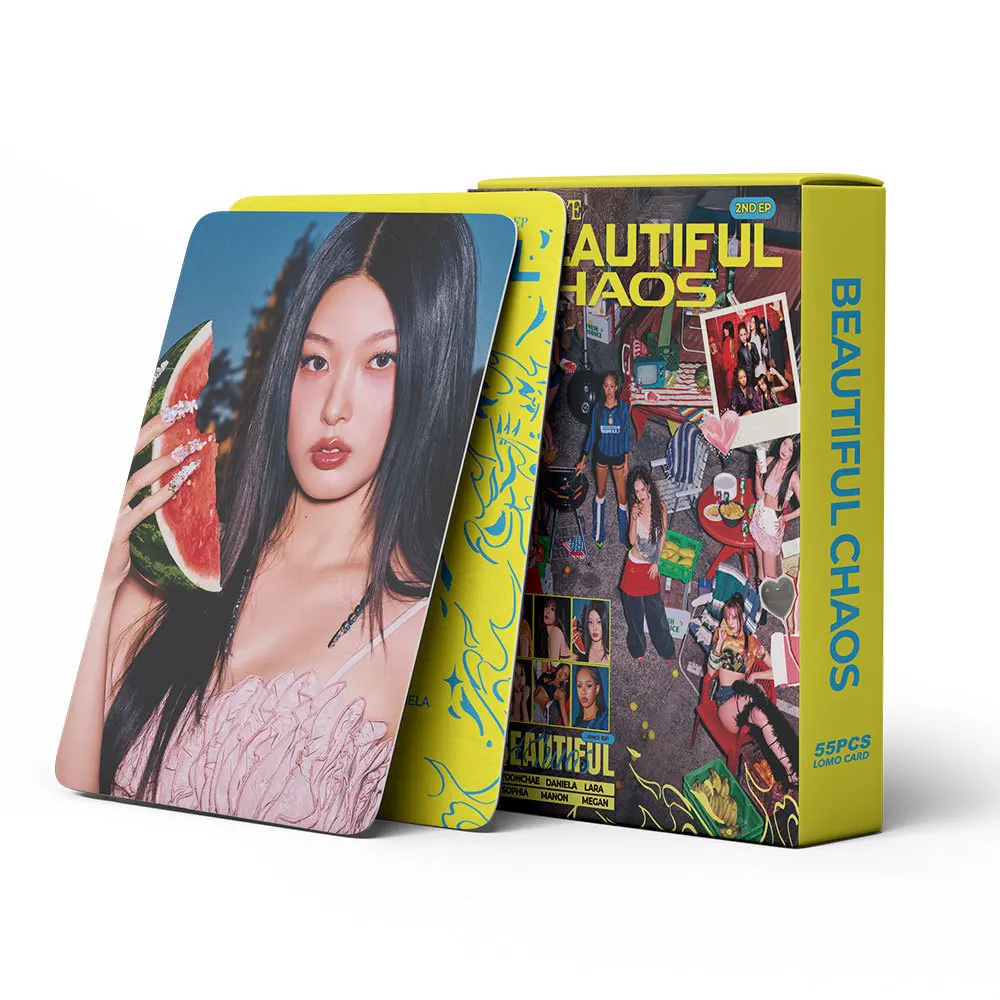 55/92Pcs cross-border girl group Idol KAT-SEYE Album Lomo Cards LARA DANIELA Photocards Stickers MANON MEGAN YOONCHAE Fans Gift image 2