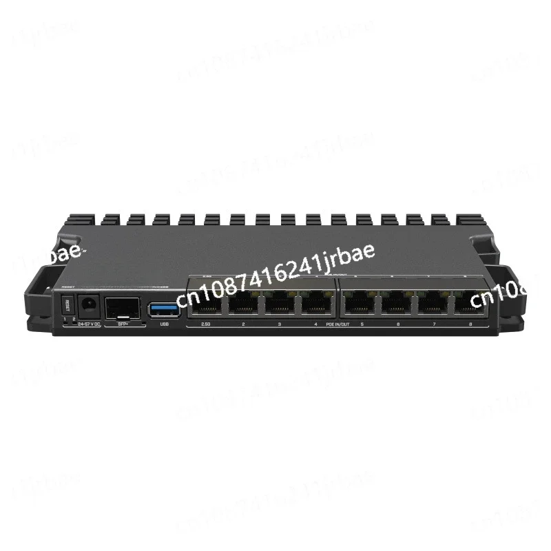 2.5/10 Gigabit Ethernet SFP+, RB5009UPr+S+IN RB5009 router with PoE input and PoE output on all ports