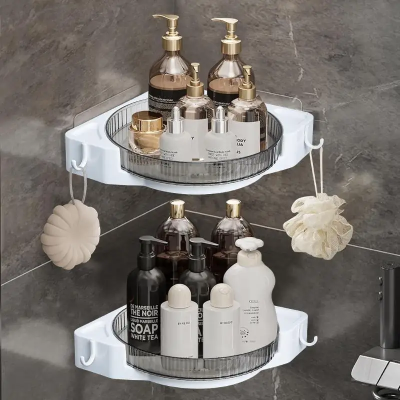 2pcs/5pcs Bathroom storage set, can also be used in the kitchen and bedroom