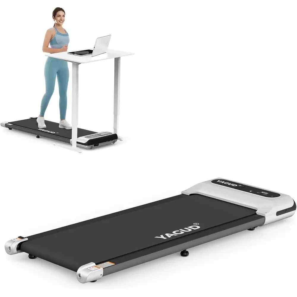 Sob a mesa esteira almofada de caminhada para casa e escritório equipamentos fitness portátil correndo esteira sliver para exercitar bieżnie