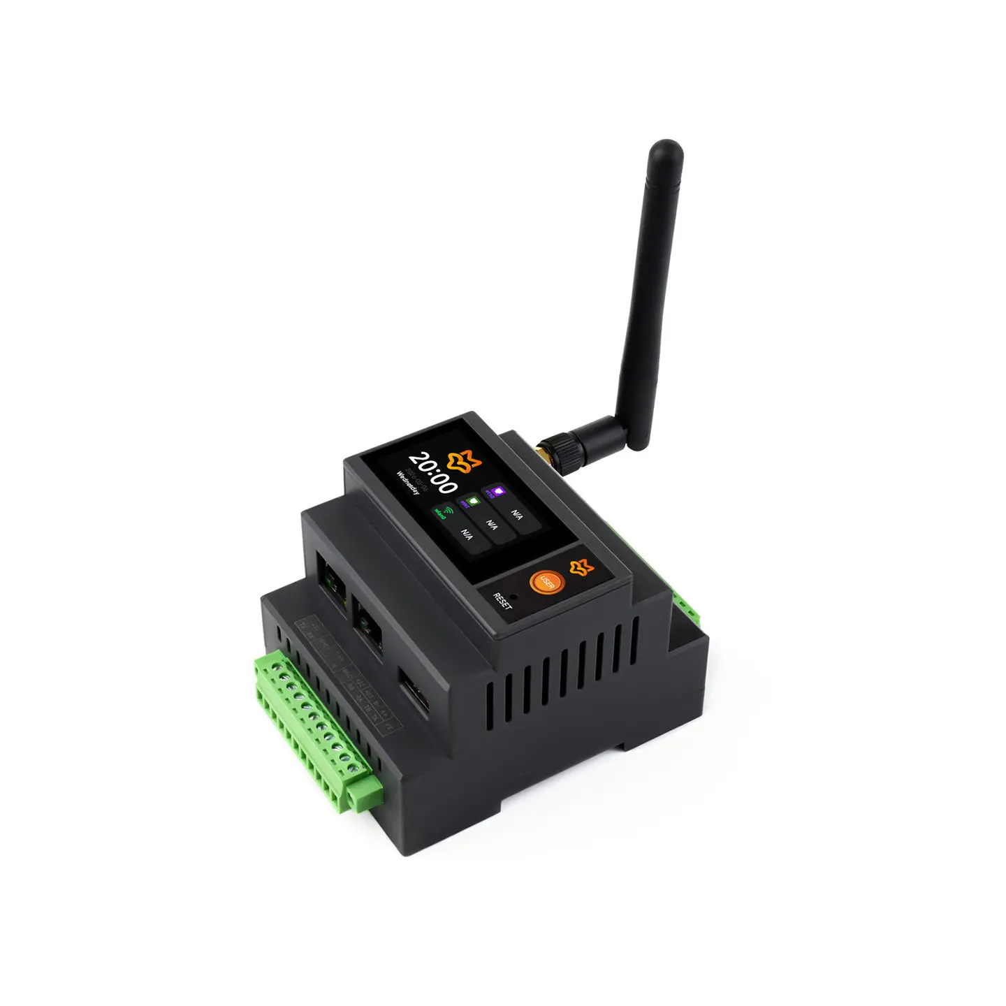 PLC Programmable Logic Controller RK3506B Main Controller 1.9 Inch Touch Screen