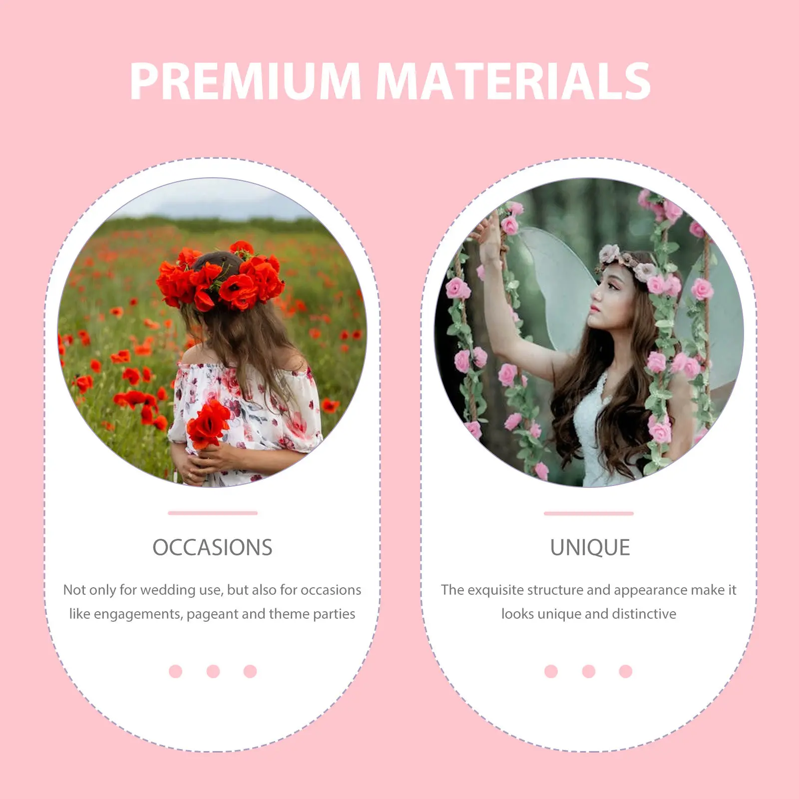 

Элегантный гавайский цветочный венок для невесты, маленький подвесной венок-гирлянда для украшения свадебной вечеринки, помолвки, тематического мероприятия