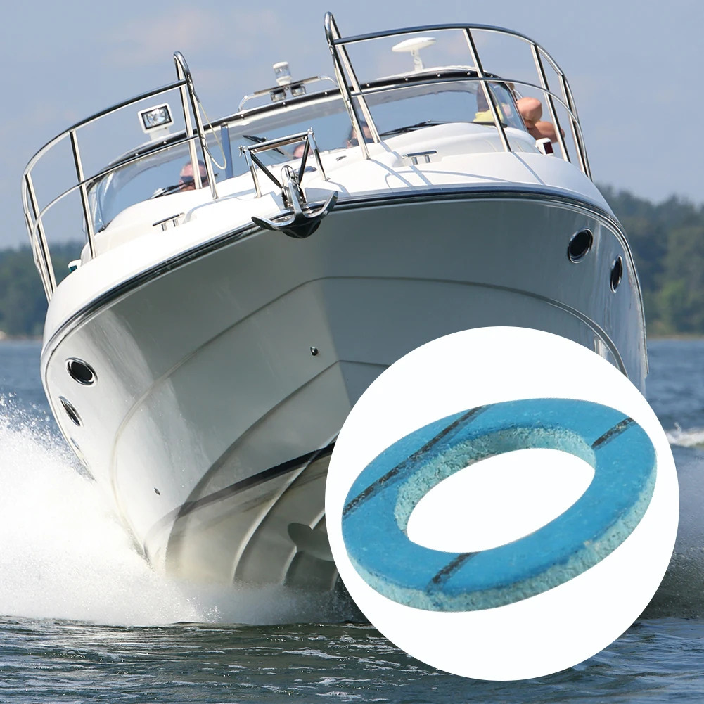 

Marine Lower Unit Drain Plug Seal Drain Screw Gasket Drain Screw Washer Replacement for Mercury Marine 12-191833 12-191832