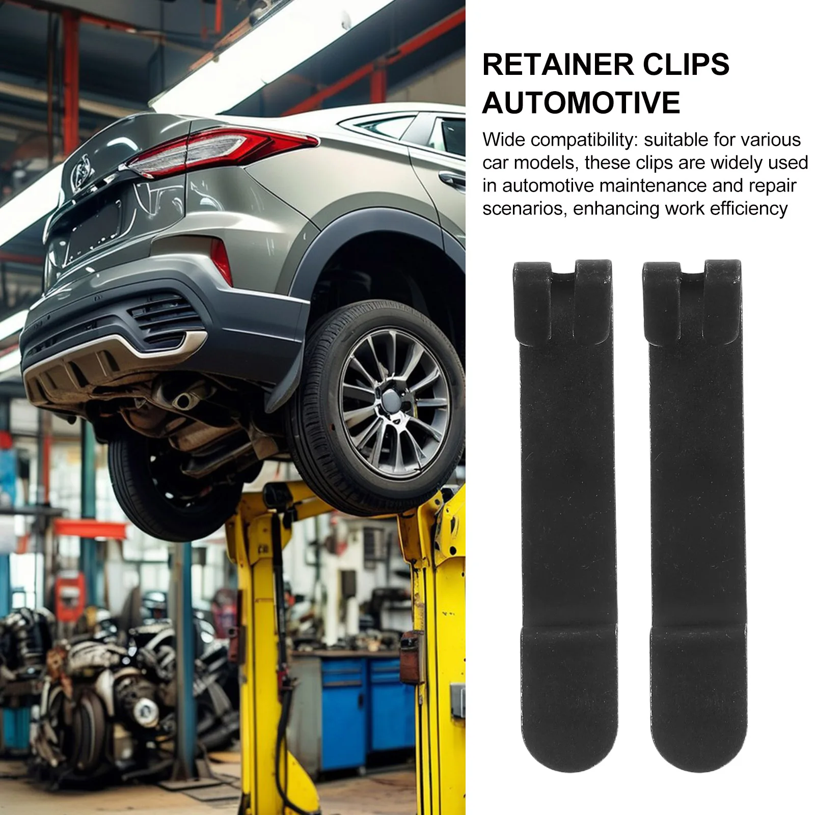 

12pcs Car Clamps Retainer Clips High Strength Metal Fasteners for Air Filter Housing Box Lid Auto Repair Tools Durable for Car