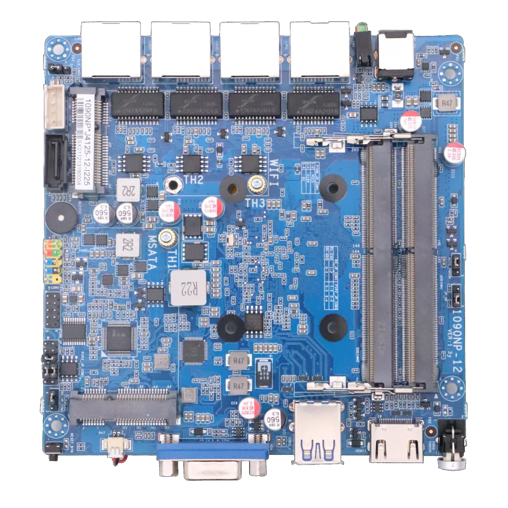 Fanless Soft Router Celeron J4125/J5005 Mini PC Quad Core 4x Intel