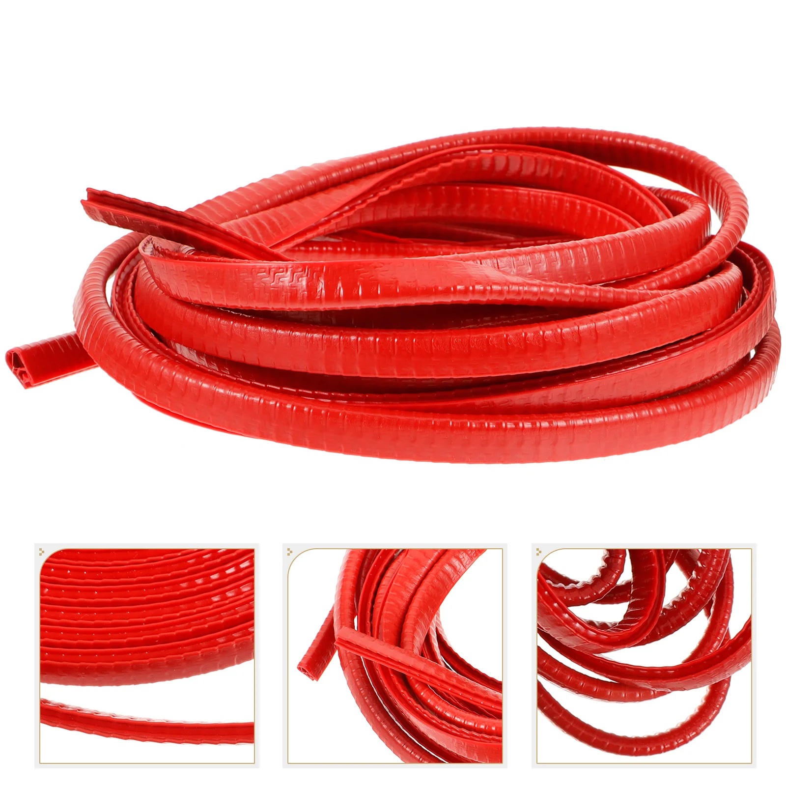 

1 Roll Car Door Edge Guard 5m Protective Strip Rubber Steel Self Adhesive Car Door Trim Anti Collision Scratch Protector