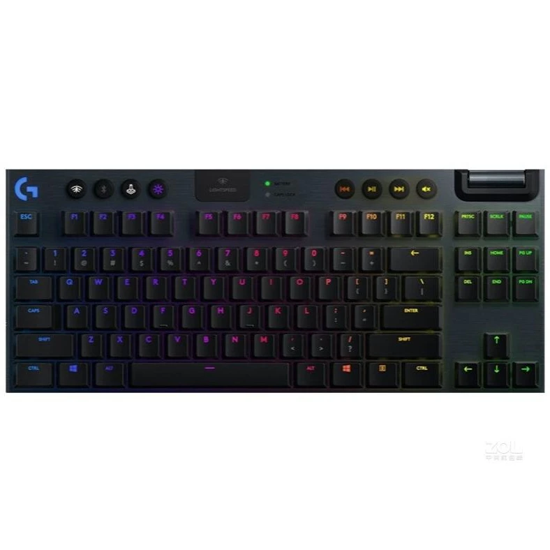 

G913 TKL Bluetooth Wireless Wired Three-mode Mechanical Keyboard RGB backlit high axis no number keyboard