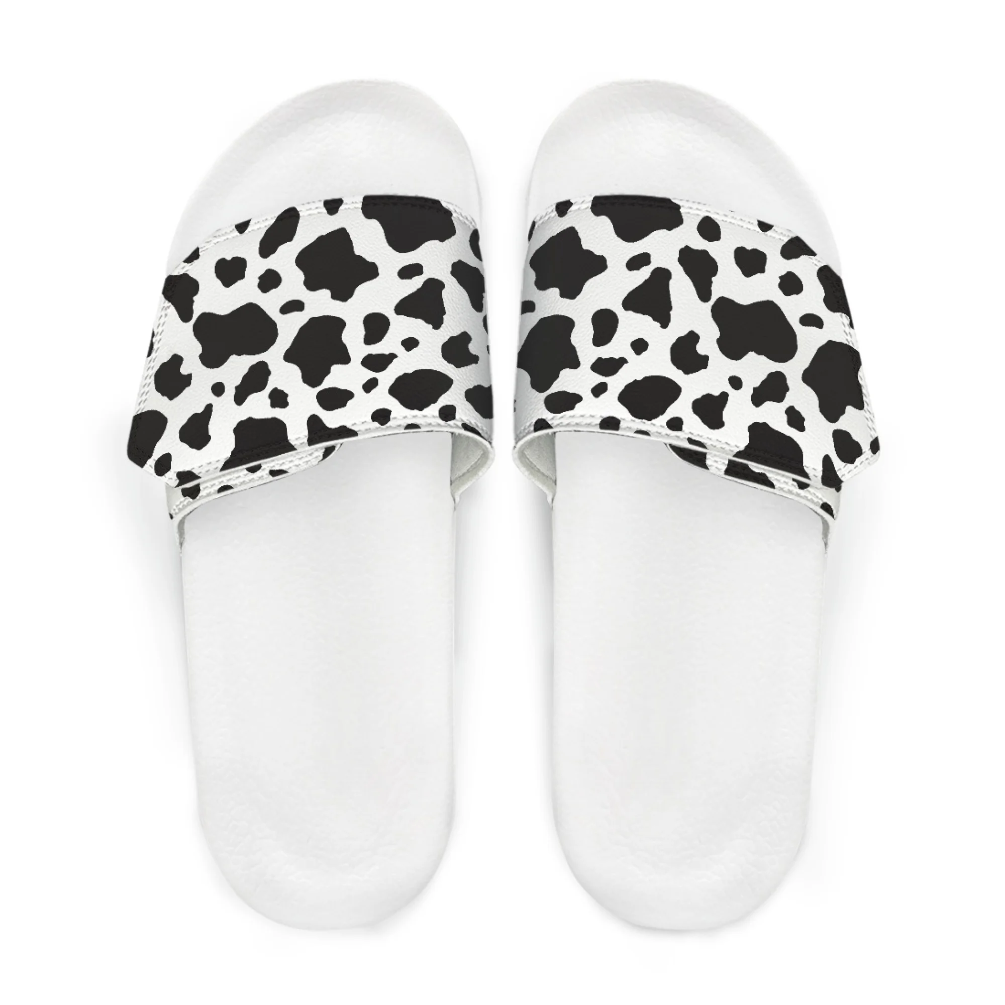 

Cow print men's Slippers Bathroom non-slip Slippers Animal Print Outdoor beach Flip-flops Sandals Large Size 48 free shipping