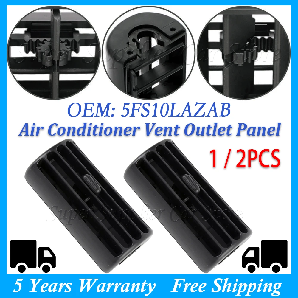 

Центральная вентиляционная решетка кондиционера, выходная панель для Jeep Cherokee 1997 1998 1999 2000 2001/Wrangler TJ 1997-2006 5FS10LAZAB