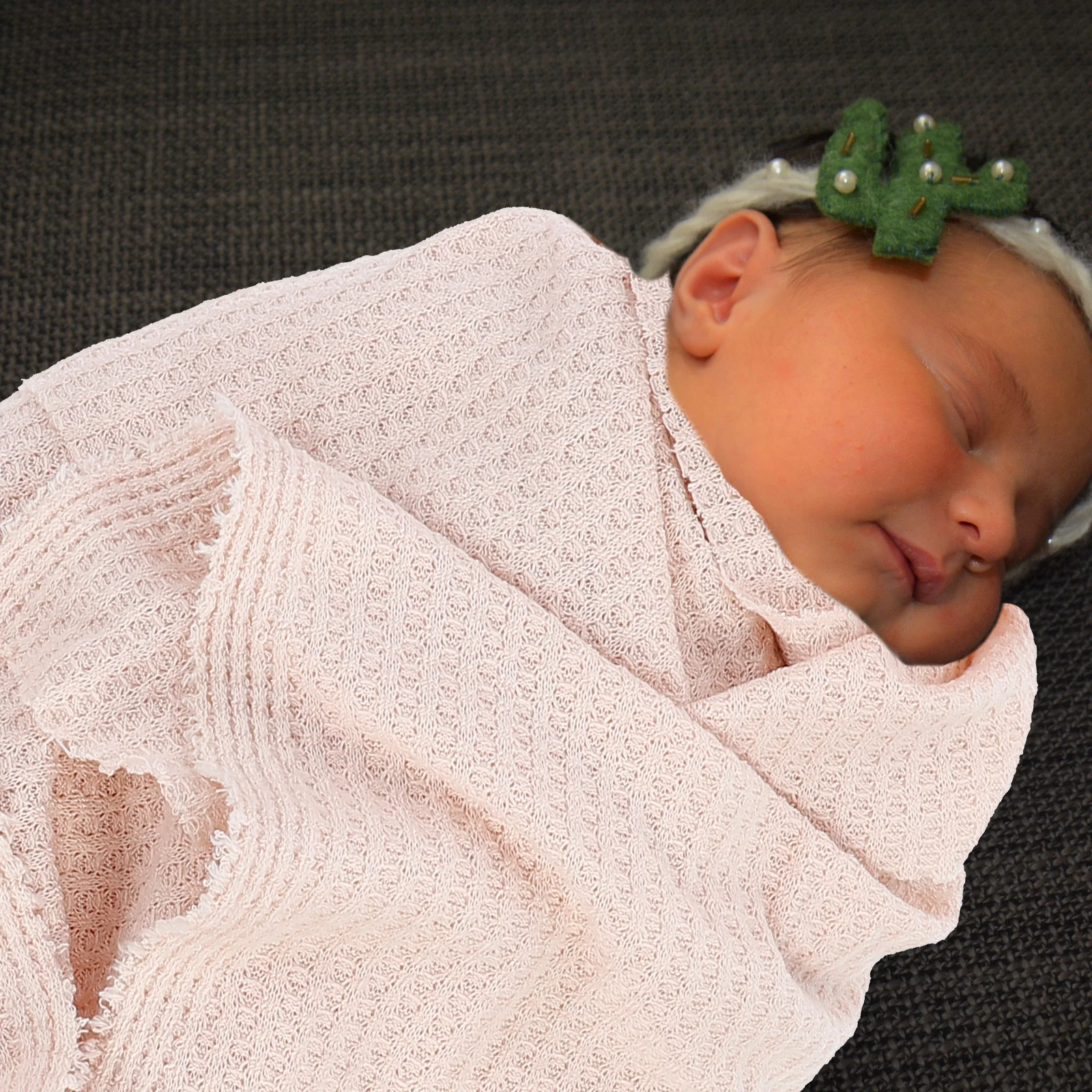 

Stretch Wrap Baby Photo Prop Swaddle for Newborn Clothing Infant Blanket Polyester Spandex Boy