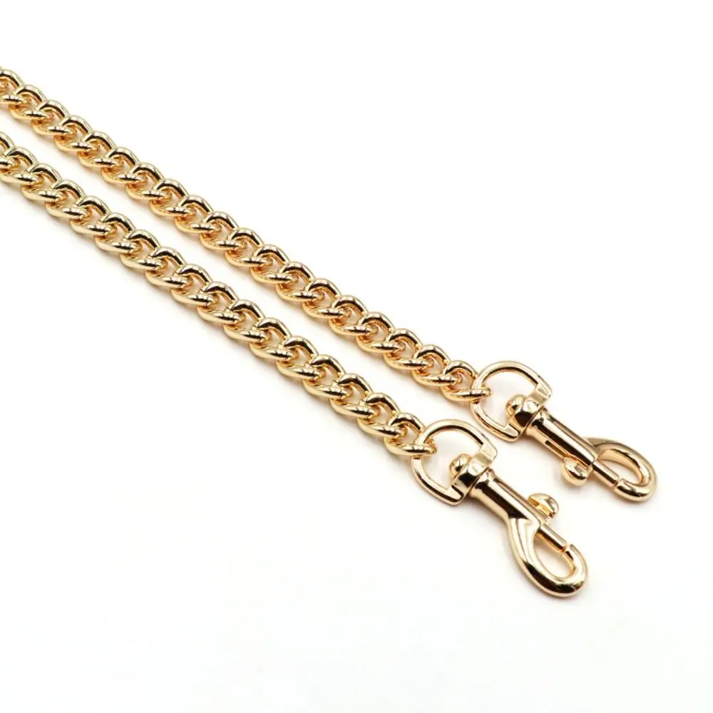 

Fashion 120cm Metal Alloy Bag Chains Replacement Luxury Crossbody Chain Tote Bag Chain DIY Decorative Accessories