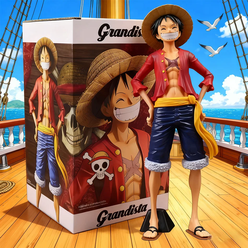 26 cm One Piece Anime Figur Selbstvertrauen Smiley Luffy Ändern Action Figur Puppe PVC Modell Spielzeug Sammlung Geschenke