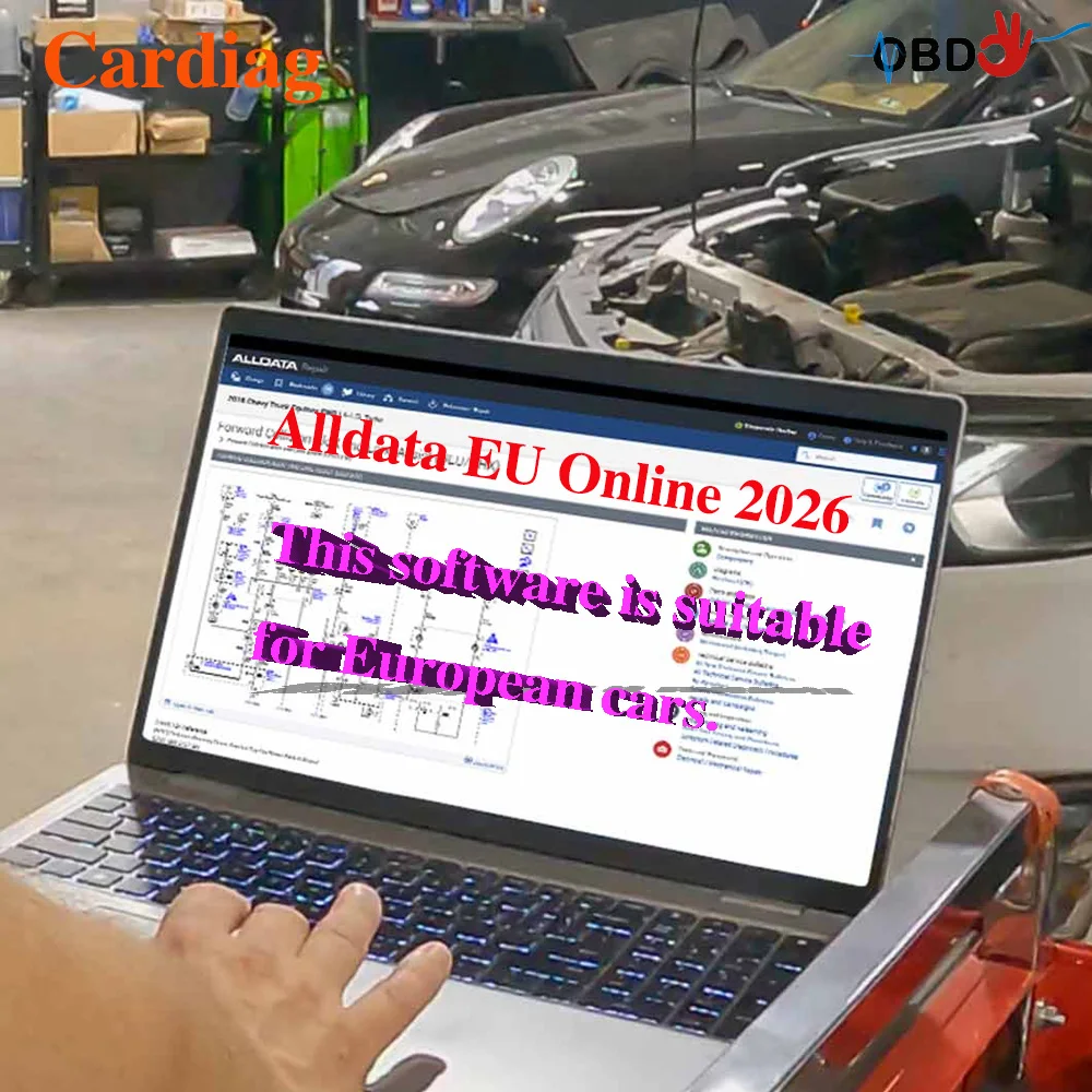 EU 2026 Alldata Online Software Automotive Repair Schematics Workshop CarData Workshop Login Log In Directly Using Browser