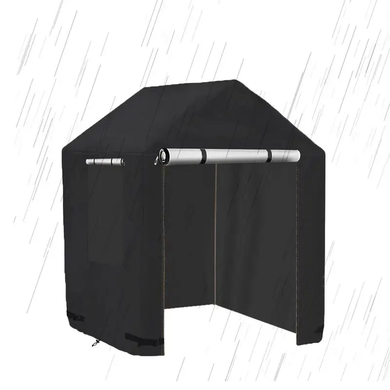 Backyard Playhouse Cover Waterproof And Dustproof Cover All-Weather Protector 420D Oxford Fabric Cover For Garden Cottage