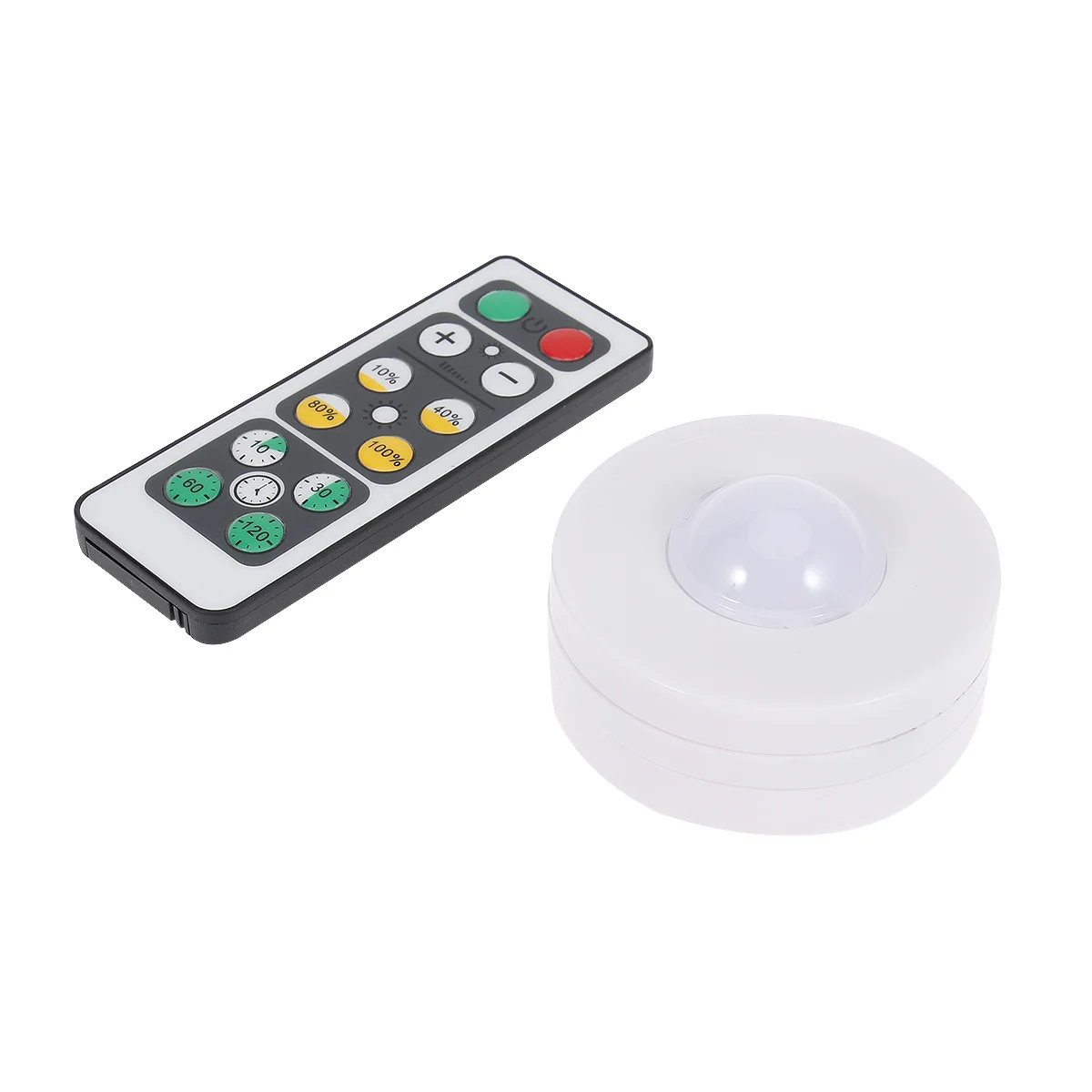 4 Pcs Cupboard Wireless Remote Control Night Light Cabinet Lights under Counter LED