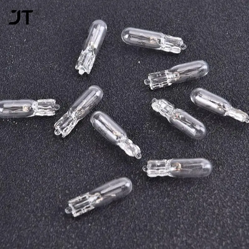 20Pcs T5 W2W Bulb 12V Car Instrument Lights Dashboard Bulb Auto Interior Warnning Light