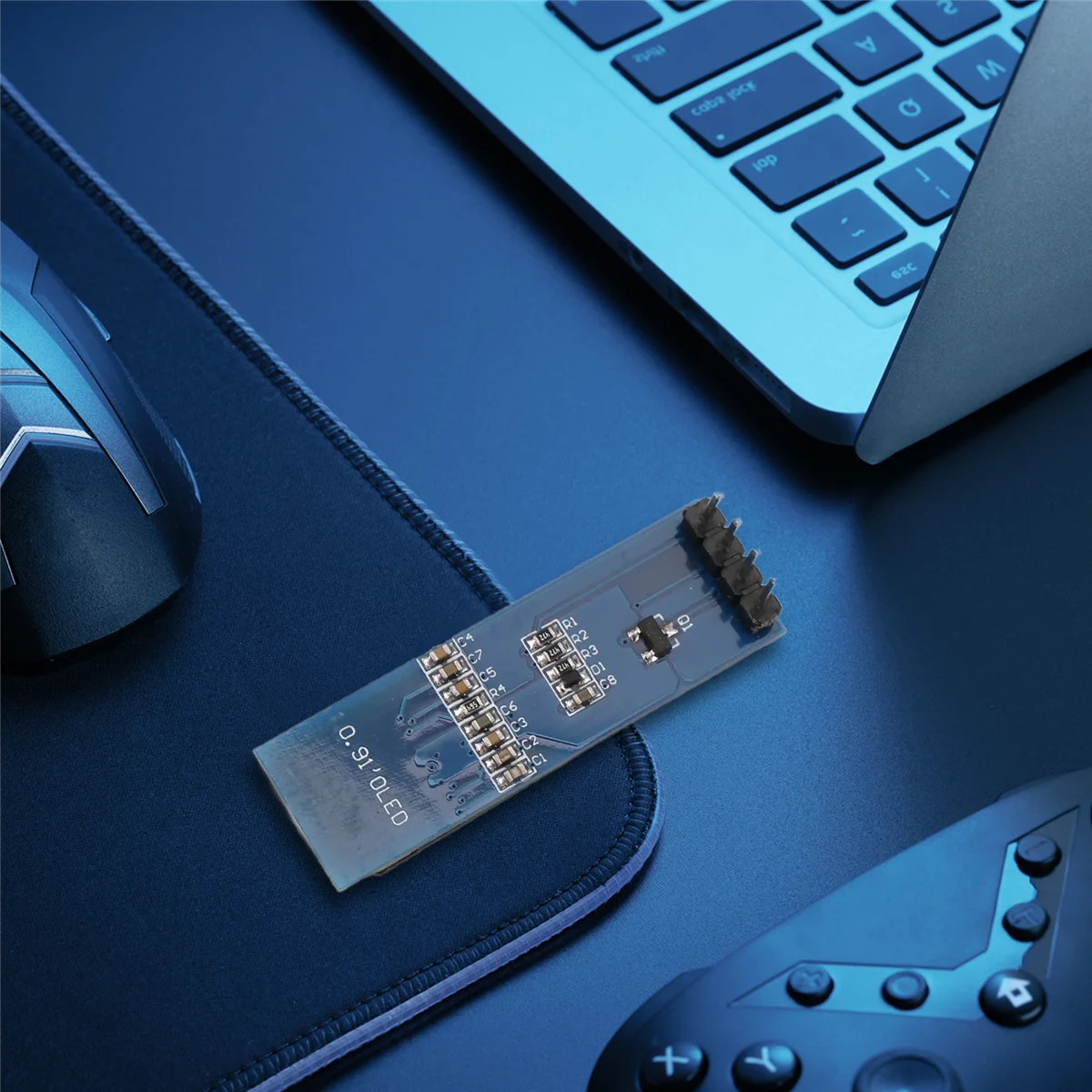 

Эффективный модуль OLED-дисплея SSD1306, драйвер OLED-экрана, 3,3 В постоянного тока, белый шрифт
