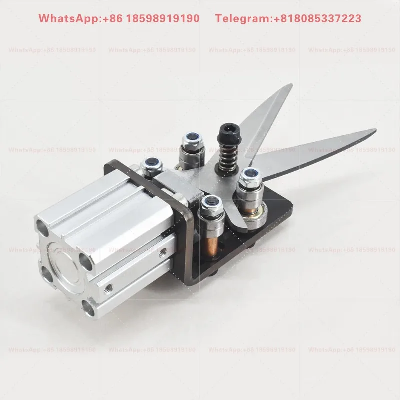 High-Speed Adjustable Telescopic Pneumatic Hand Scissor Machine Air Metal Shear Cutter with Nipper Functionality
