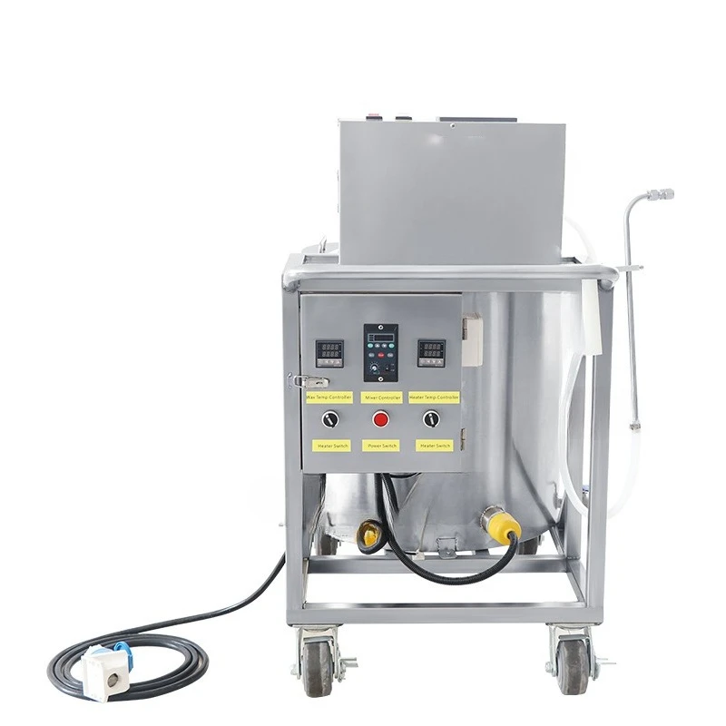Candle semi-automatic filling machine 304 stainless steel gear pump, electric heating single and double head remote control