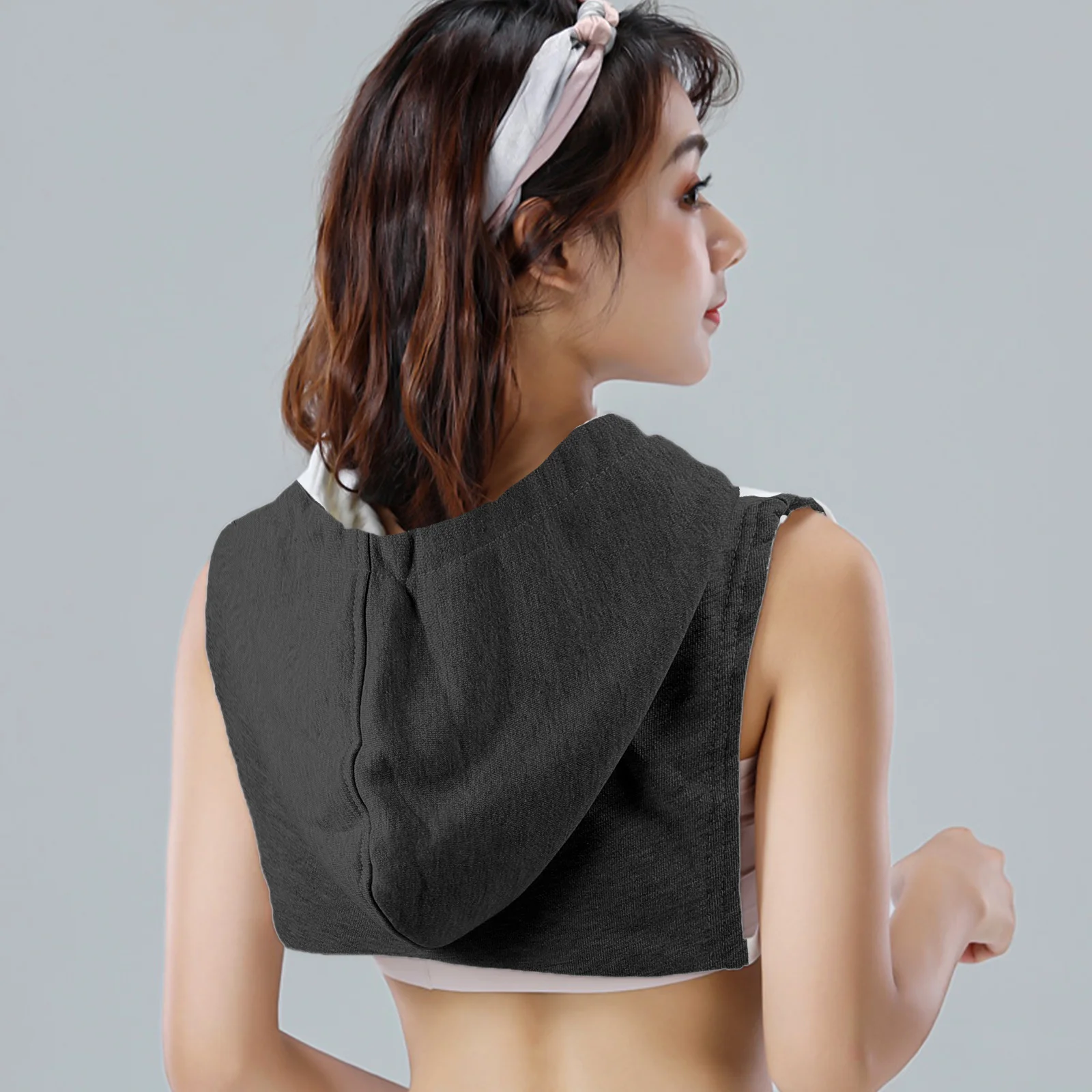 

1Pcs Hoodie Style Fake Collar Detachable Cotton Sweater Blouse Collar Breathable Warm Lightweight Comfortable Fashion Accessory