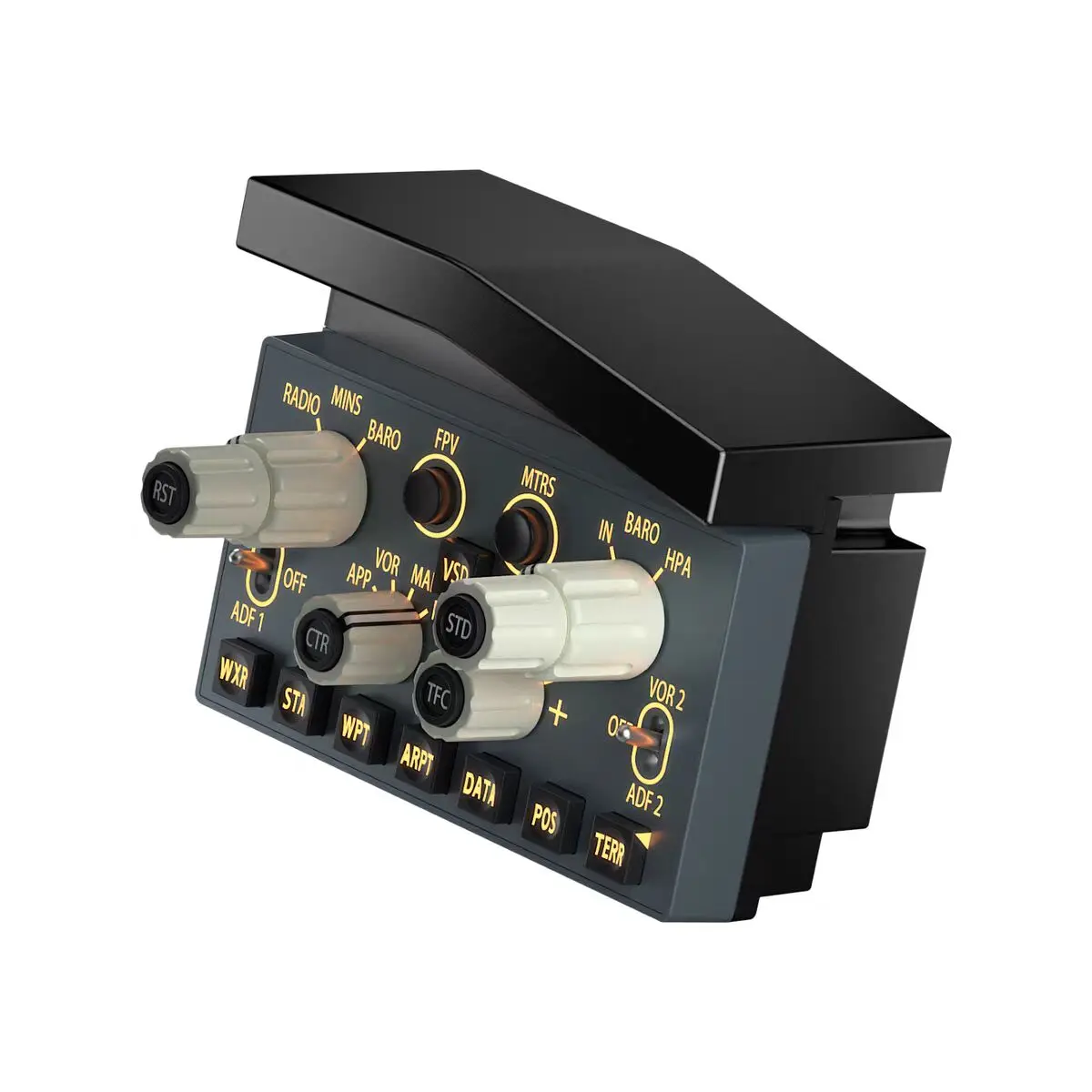 WINWING Simulador de vôo PDC 3N /PDC3M Painel de vôo esquerdo e direito Zibo PMDG iFly para X-Plane MSFS