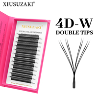 XIUSUZAKI 8D W Shaped Lashes Double Tips 4D W Premade Volume Fans Eyelashes Extensions Natural Soft Individual False Lashes Shop