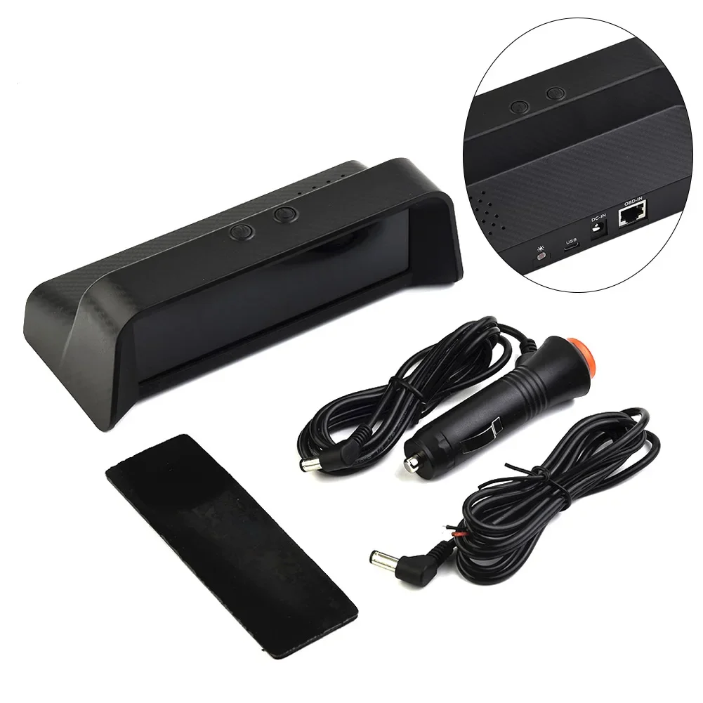

X90 HUD Tools DC 10V~30V Digital GPS Inclinometer O.5V Automotive Car Compass Speedometer -40℃ +40℃ 170*68*60(mm)