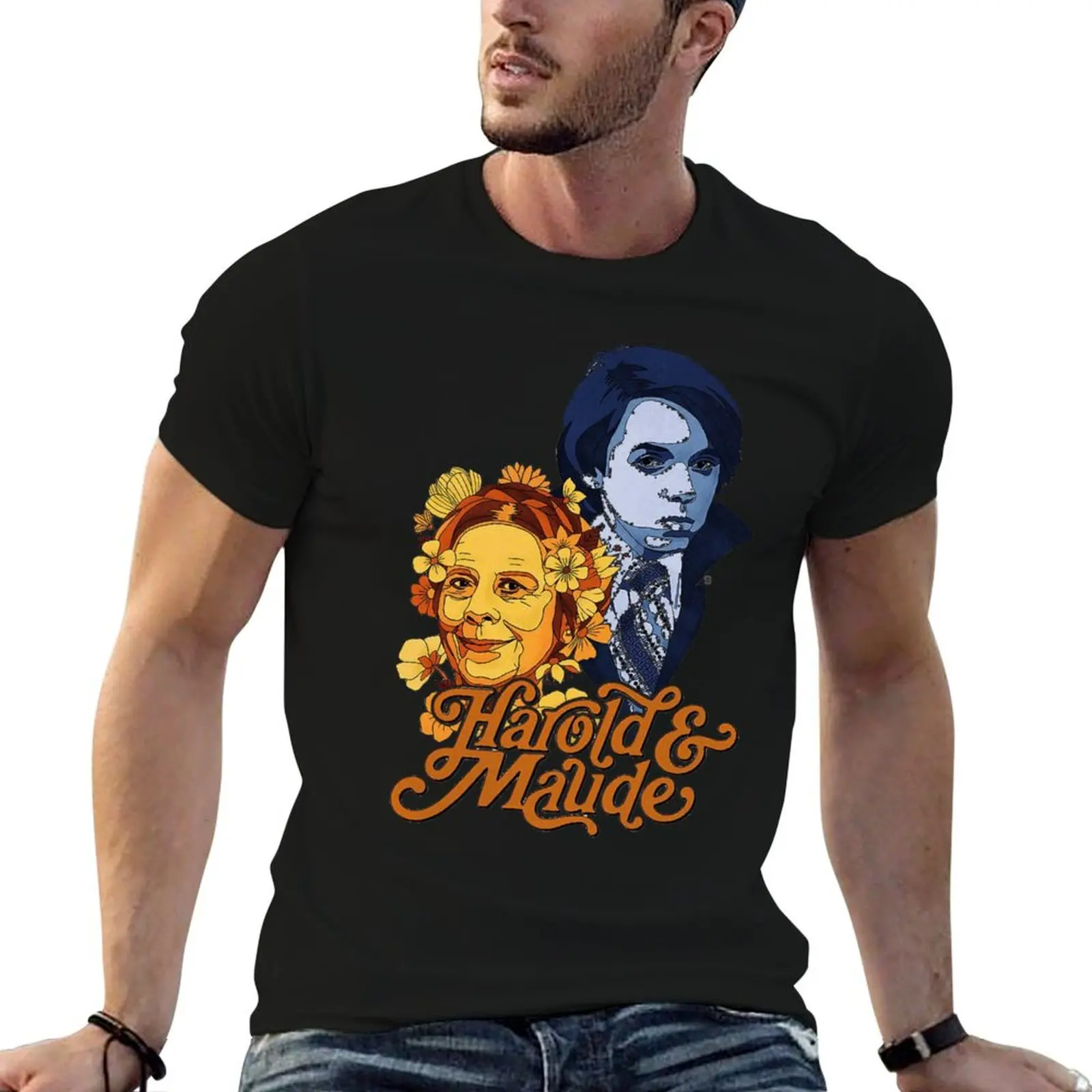 Harold And Maude Vintage T-Shirt street wear anime t shirts t shirts for men cotton