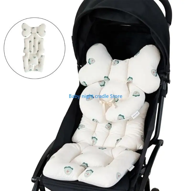 

J2FF мультяшный коврик для детской коляски, подушка для автомобильного сиденья, дышащая подушка для детского сиденья, матрас