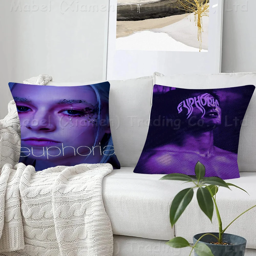 

Euphoria TV Show Pillow Cover For Bedroom Room And Living Room Sofa Decorative Cushion Cover