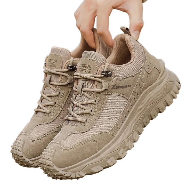 Nouvelles chaussures pour hommes, chaussures de sport décontractées, de randonnée, de plein air, baskets tactiques, bottes militaires, Tenis Jeans 48