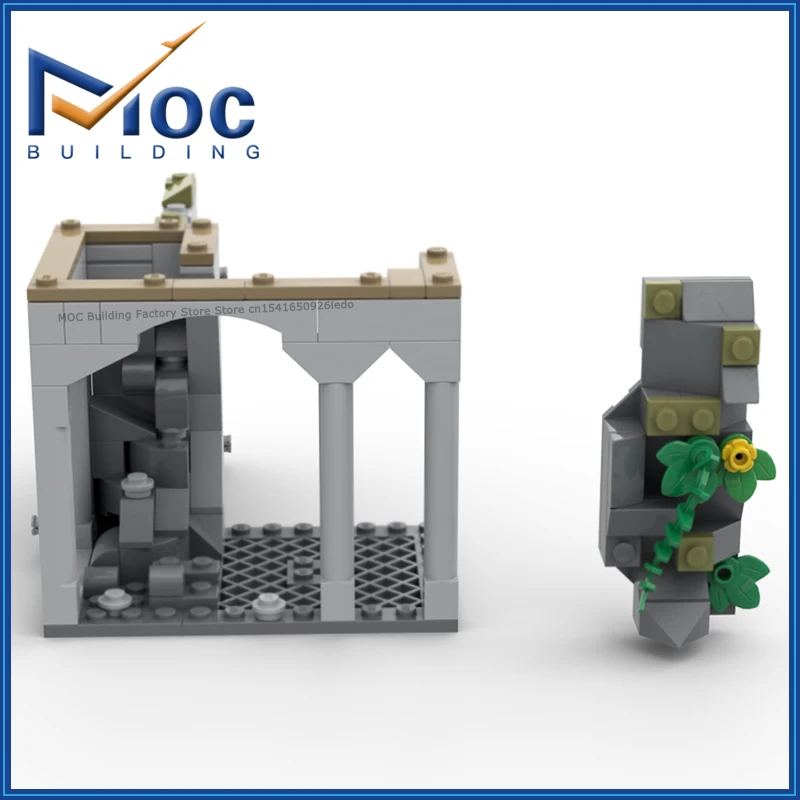 MOC Building Blocks Classic Movie Series Modular Scene Model Boathouse Extension DIY Assemble Bricks Creative Xmas Toys Gifts