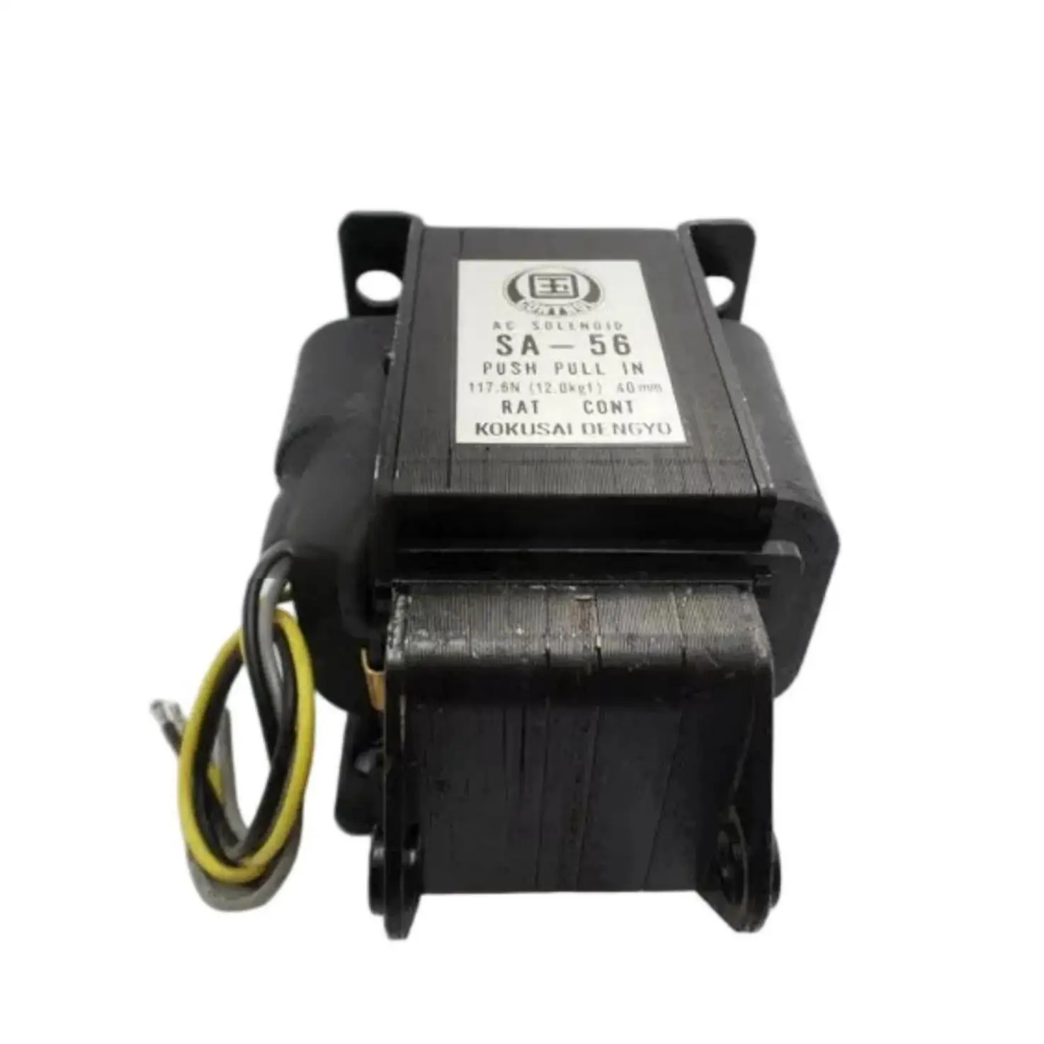 SA-56 Traction AC Electromagnetic Magnet 220V/380V Travel 40MM12KG Full Copper Coil 117.6N