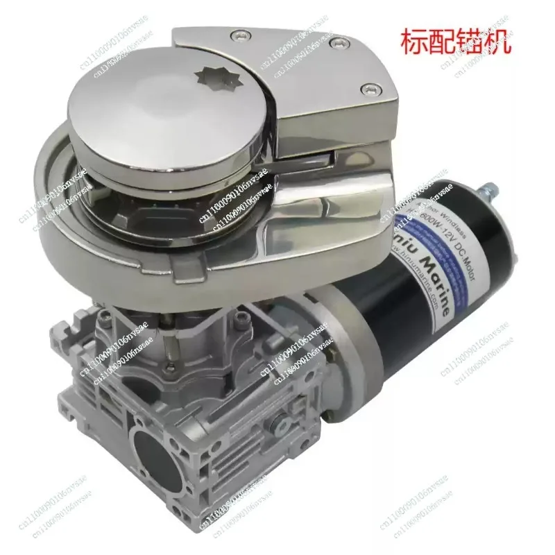 12V Electric Anchor Winch 600W 1000W Vertical Windlass 316L Stainless Steel for Luxury Yacht Marine Upgrade