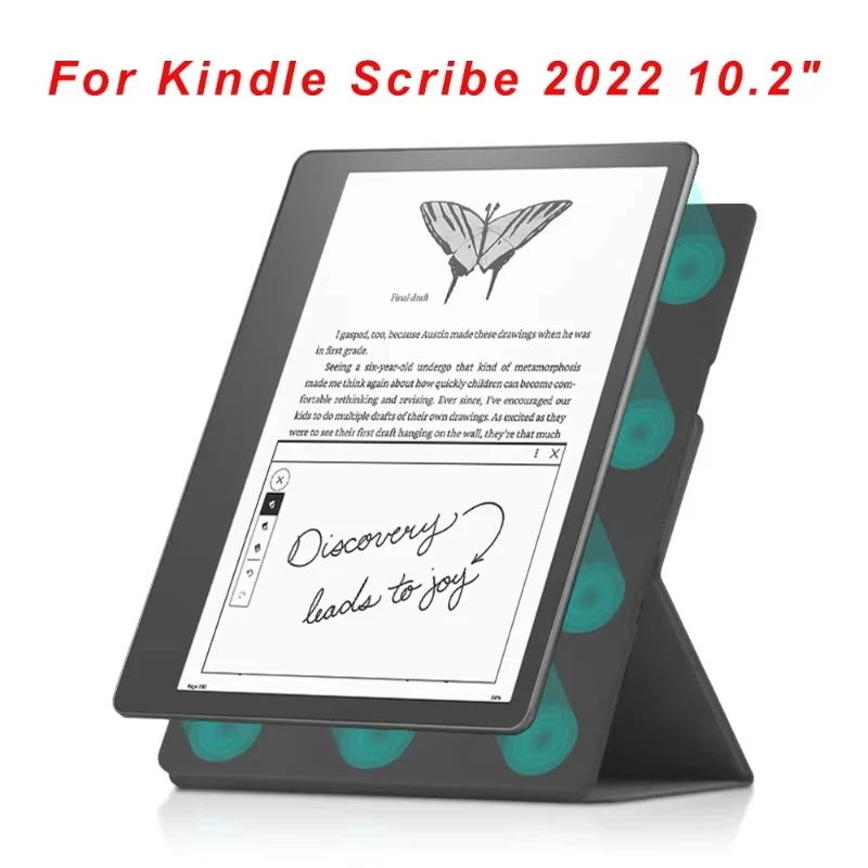 Case for Kindle Scribe 10.2-inch 2022/2024 E-Book Protective Case, Portable, Magnetic, All Inclusive.
