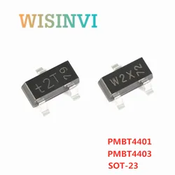 100PCS PMBT4401 *2X T2X W2X  PMBT4403 *2T T2T/W2T PMBT3904 *1A W1A T1A  PMBT3906 *2A W2A/T2A PMBT5401 *2L W2L P2L  PMBT5551 *G1