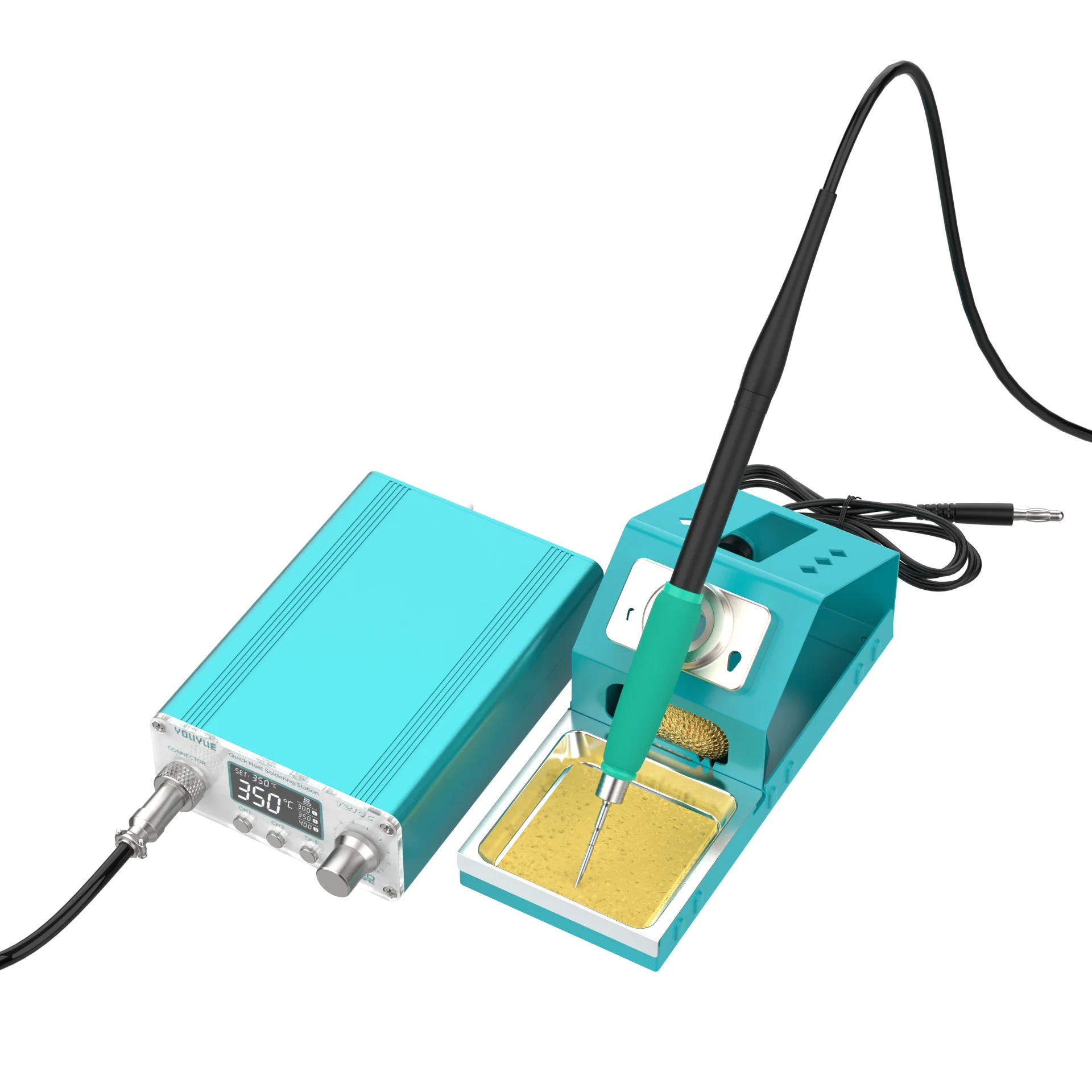 

UYUE T210C Soldering Station 75W Quick Heating LCD Digital Display Electric Welding Iron Temperature Adjustable With Tip Repair