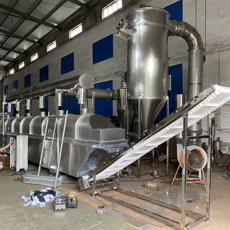 Stainless Steel Food Powder FL-120 Fluidized Bed Granulator Industries Solid Preparation Granulating Fluid Machine Drying Line