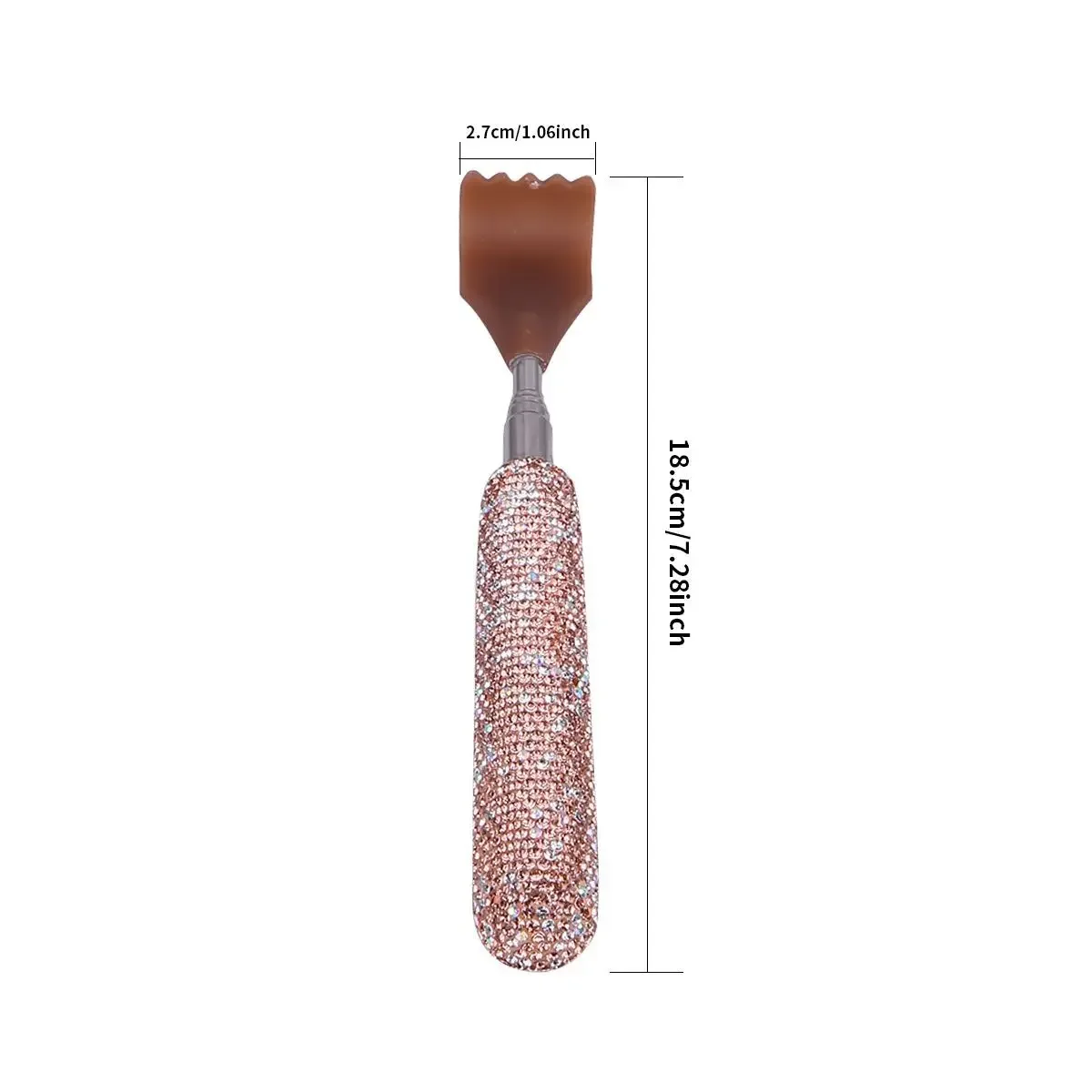Bling Rheinstone Ox Horn Adjustable Back Scratcher Multifunctional Back Massage Telescopic Anti Itch Scalable Claw Massager