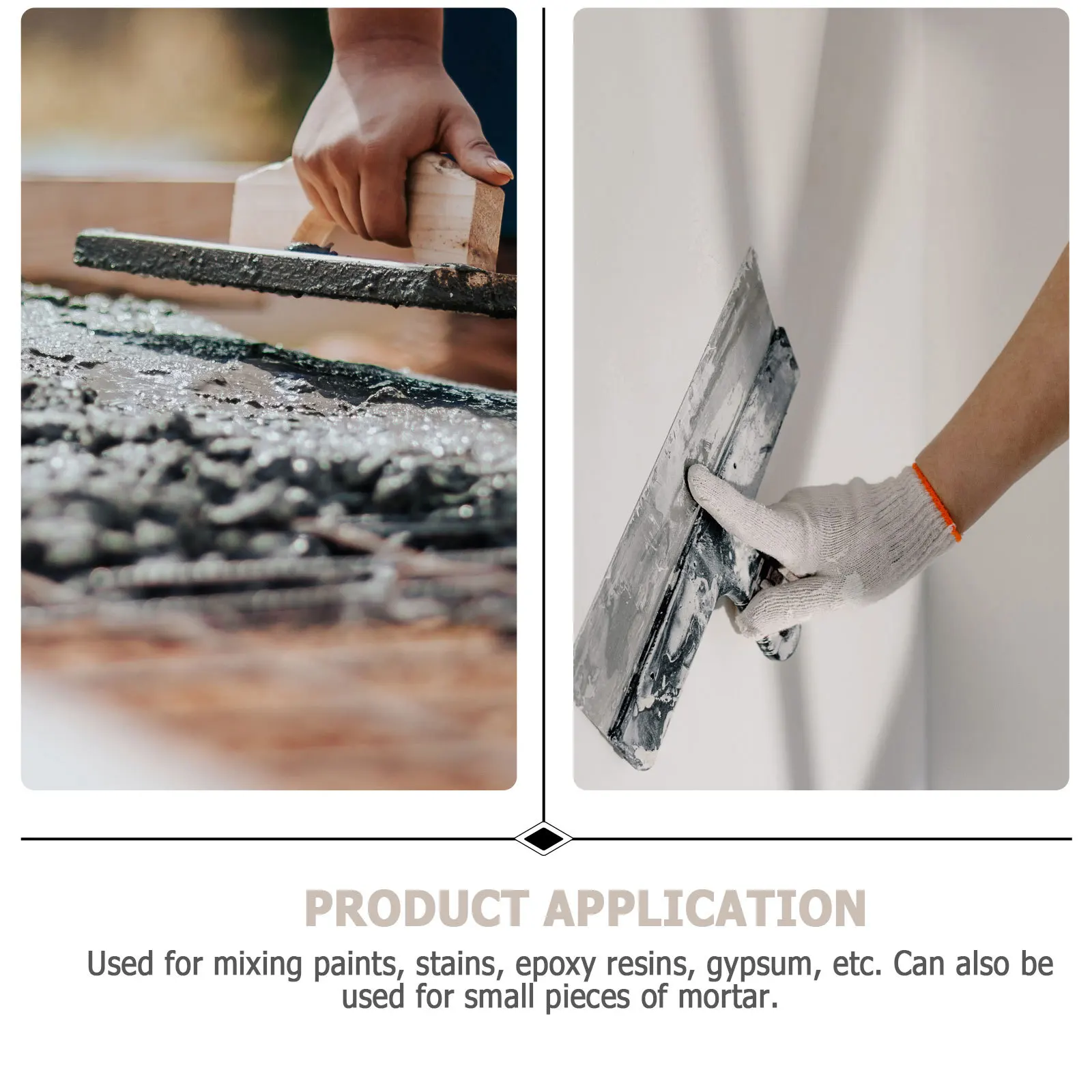 

2pcs Mixing Rods For Cement Paint Electric Drill Stirring Accessories High Hardness Wear Resistant Corrosion Resistant Sturdy