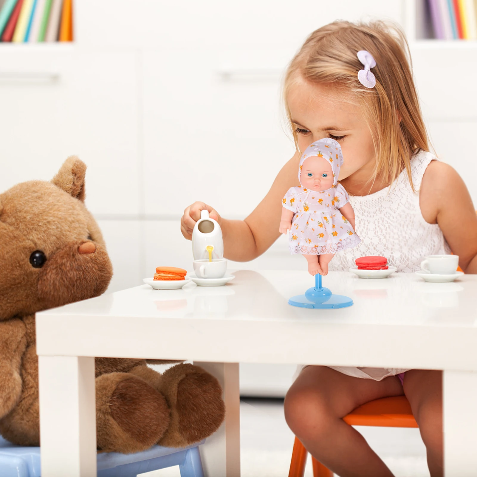 

30pcs Display Plastic Stand Support Sturdy Kids Stands For Display Room Decoration Organize Storage Stand Show Case