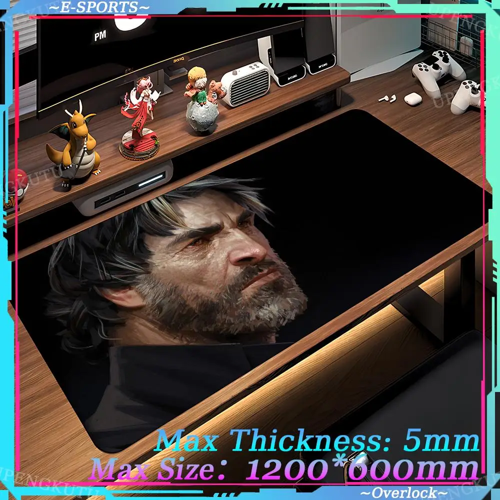 Desktop accessories 1200X600MM Game mouse pads Cute desktop accessories Locked edge mouse pads Oversized Gaming d_dishonored