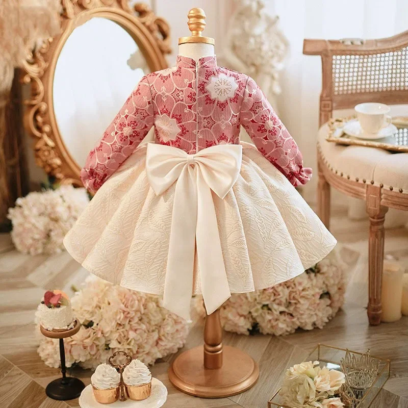 Детское элегантное платье для девочек 2-8 лет