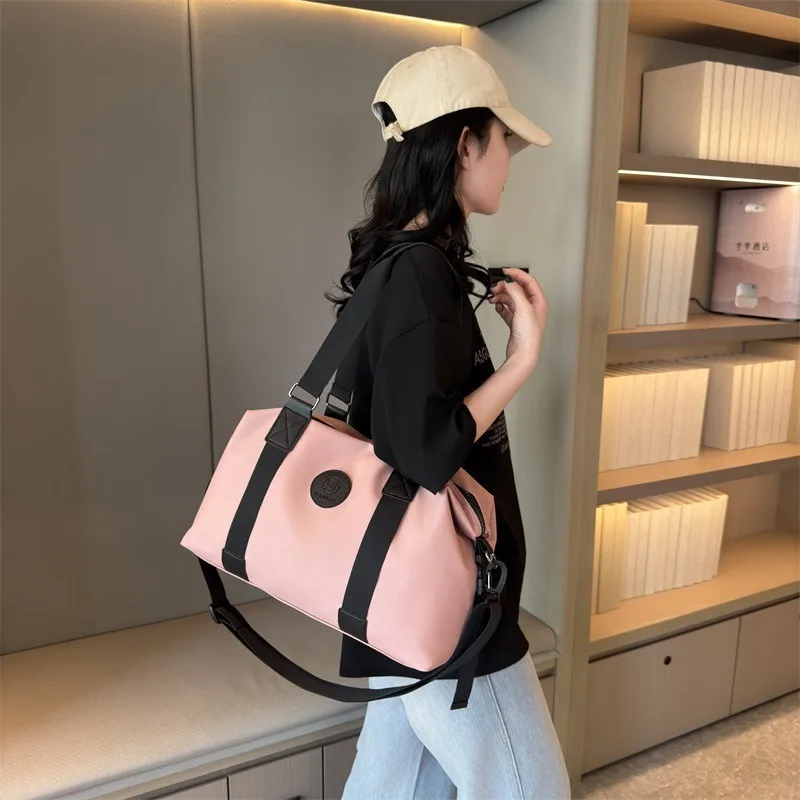 

Дорожная сумка на короткие расстояния, легкая ручная сумка на плечо большой вместимости, сумка для хранения багажа, ручная спортивная сумка для спортзала