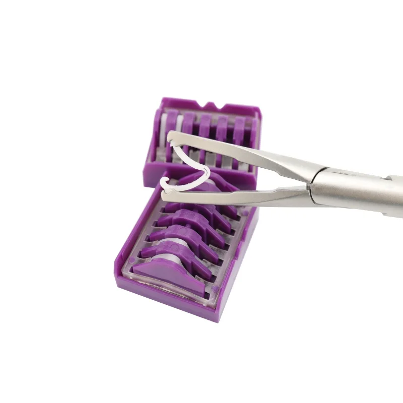 

10catridges/lot Hemolock Clips Polymer Disposable Laparoscopic Hem-o-lok ligating clip Laparoscopy Instruments