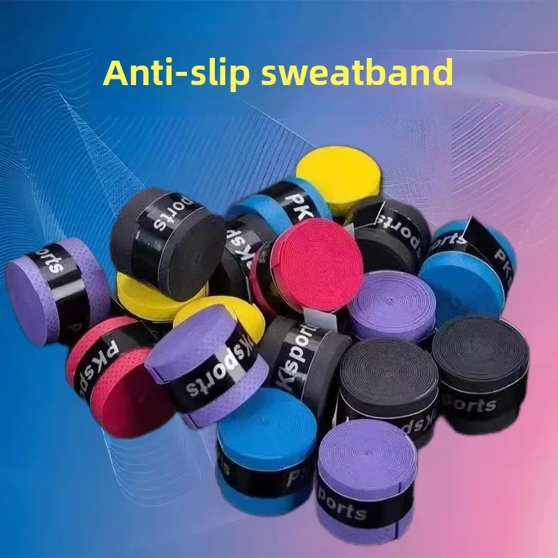 

Multi-Sport Overgrip Tape Super Tacky Absorbent for Badminton Tennis Table Tennis Racket & Fishing Rod Comfort Cushion Grip Wrap